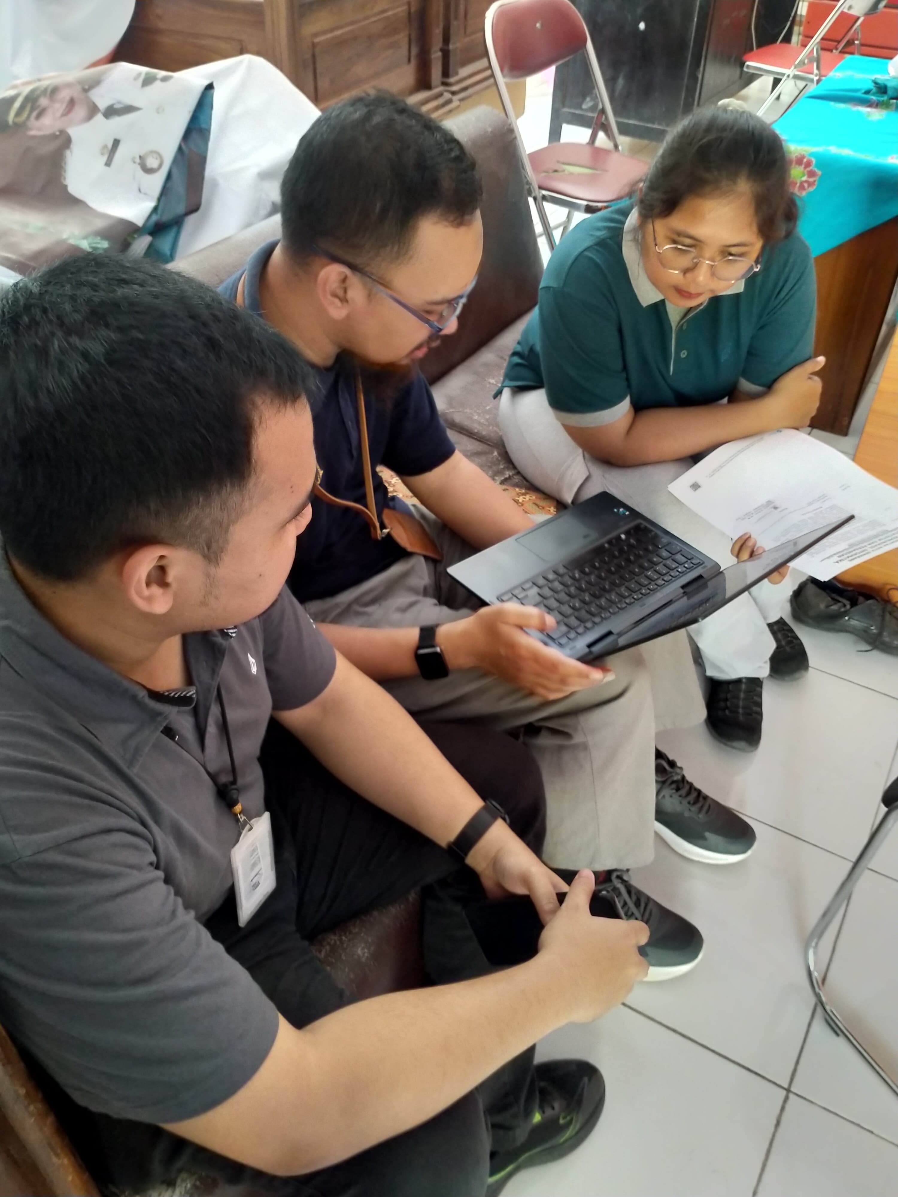 DISKOMINFO Kota Semarang Lakukan Survei Keamanan Informasi di Kelurahan Bulusan